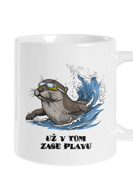 Už v tom zase plavu klasický hrnek White
