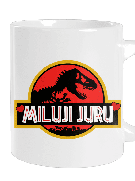 Miluji Juru velký hrnek White
