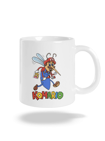 Komario klasický hrnek White