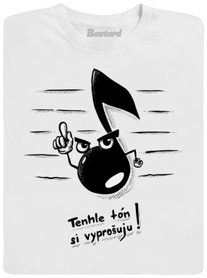 Tón pánské dlouhý rukáv White