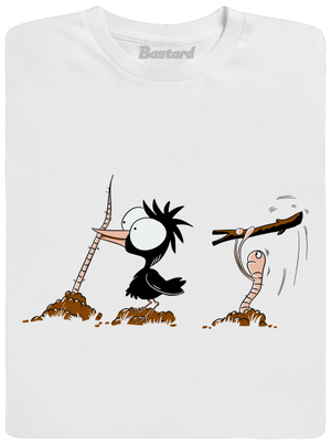 Nesprávný konec dětské tričko White