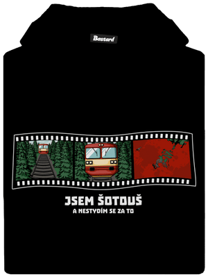 Jsem šotouš dětská mikina klokanka Black