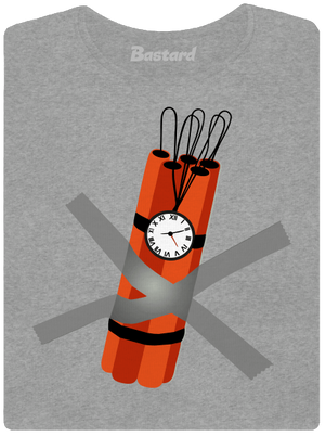 Dynamit dámské tričko Dark Gray Melange