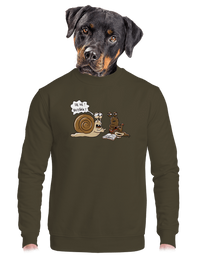 unisex mikina bez kapuce