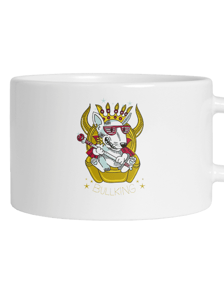 Bullking hrnek makronka White