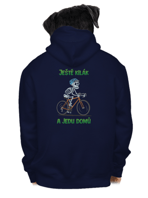 Ještě kilák pánská mikina na zip Navy