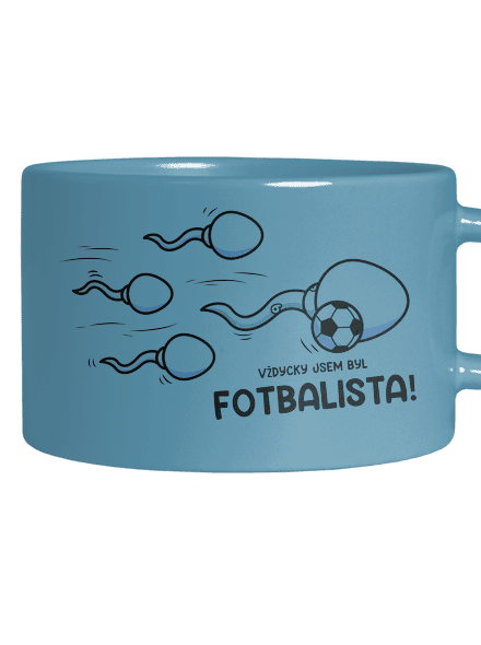 Vždycky jsem byl... hrnek makronka Blue Macaron