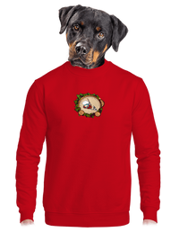 unisex mikina bez kapuce