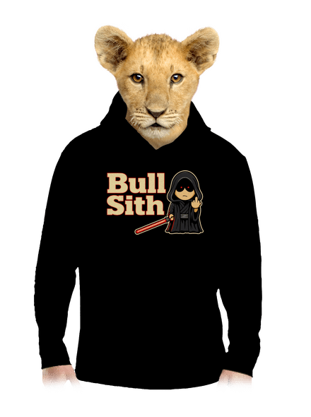 Bull sith dětská mikina klokanka Black