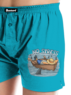 No stress pánské trenky Turquoise