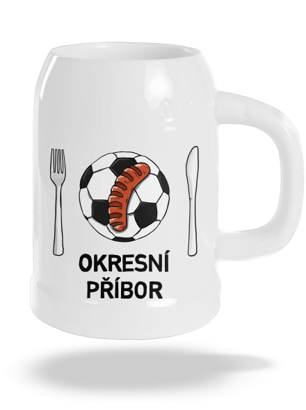 Okresní příbor půllitr White