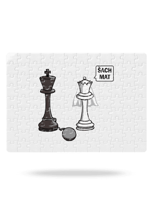 Šach mat puzzle White