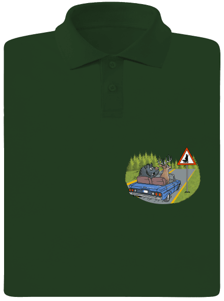 Myslivec pánská polokošile Bottle Green Mal