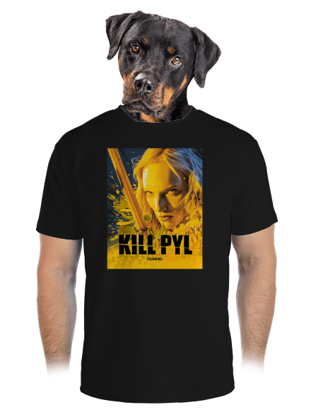 Kill pyl pánské sportovní tričko Black