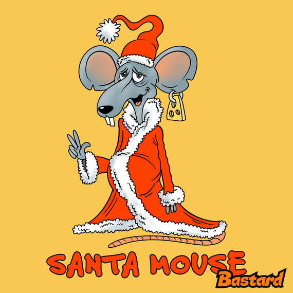 Santa mouse