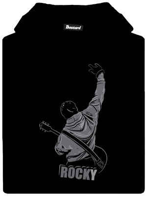 Rocky dětská mikina klokanka Black