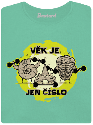 Věk je jen číslo dámské tričko premium Mint Mal