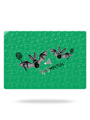 Batminton puzzle White