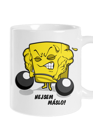 Nejsem máslo klasický hrnek White