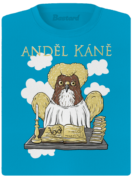 Anděl Káně dámské sportovní tričko Blue Atol