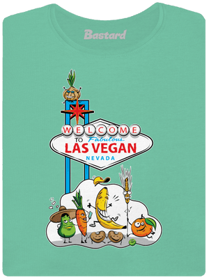 Las Vegan dámské tričko premium Mint Mal