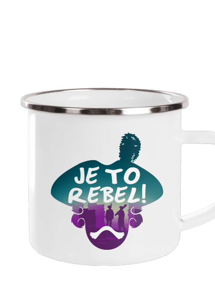 Je to rebel plecháček White