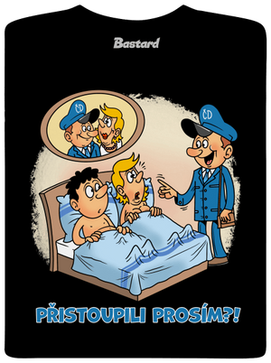 Přistoupili pánské dlouhý rukáv Black