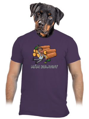 Mám kulatiny pánské tričko Urban Purple