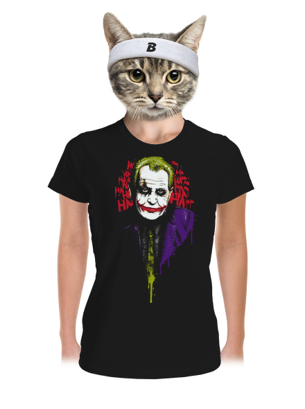 Zeman Joker dámské sportovní tričko Black