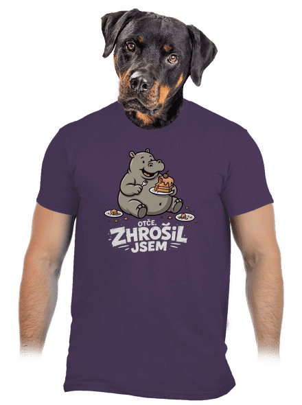 Zhrošil jsem pánské tričko Urban Purple