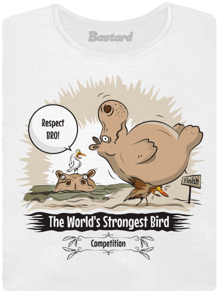 Strongest bird dámské tričko premium White