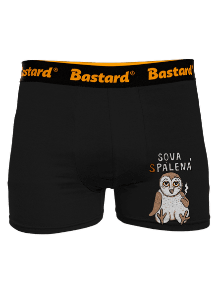Sova Pálená boxerky Black