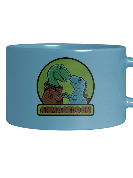 Armageddon hrnek makronka Blue Macaron