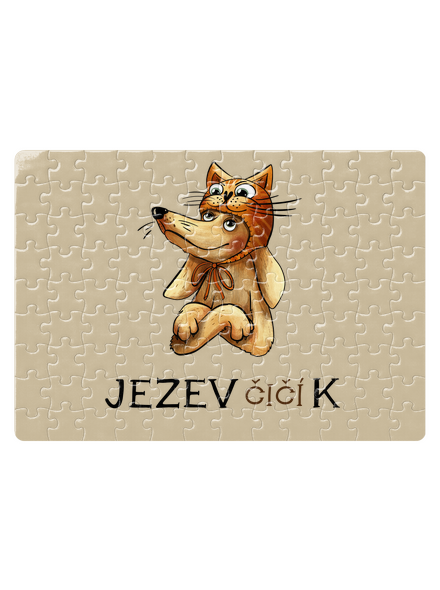Jezevčičík puzzle White