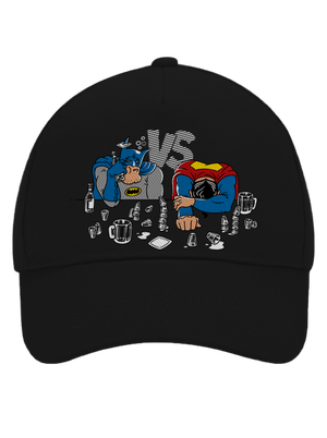 Souboj superhrdinů kšiltovka baseballka Black