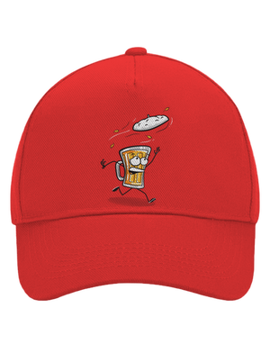 Čepice kšiltovka baseballka Classic Red