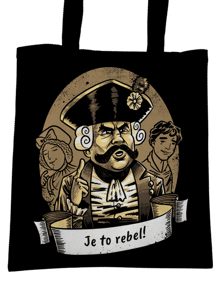 B14: S čerty nejsou žerty taška Black