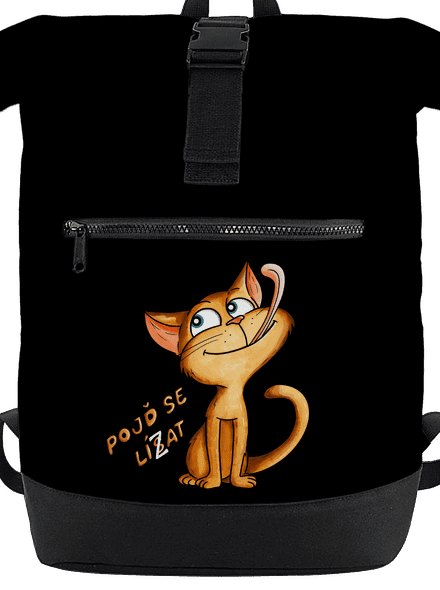 Pojď se lísat batoh Black