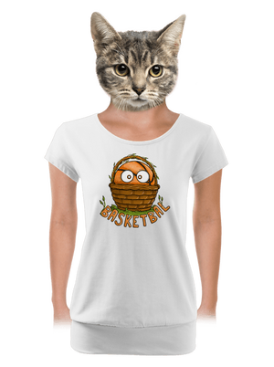 dámské tričko s lemem