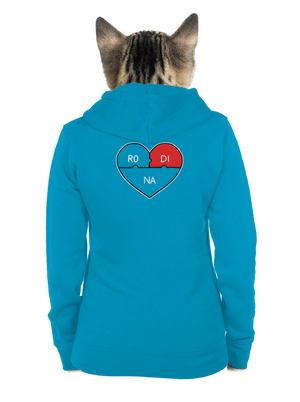 dámská mikina na zip