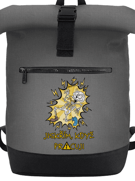 Jiskřím batoh Grey Marl