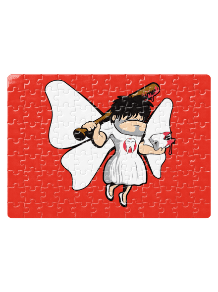 Zoubková víla puzzle White