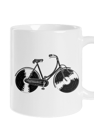 Gramofonové kolo klasický hrnek White