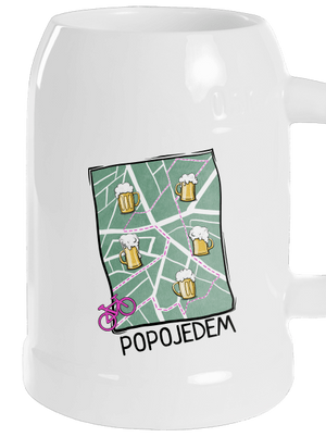 Popojedem půllitr White