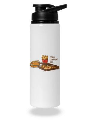 Krabičková dieta lahev na vodu White