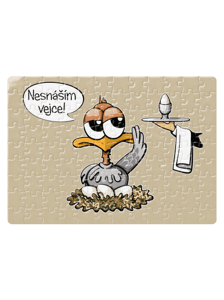 Nesnáším vejce puzzle White