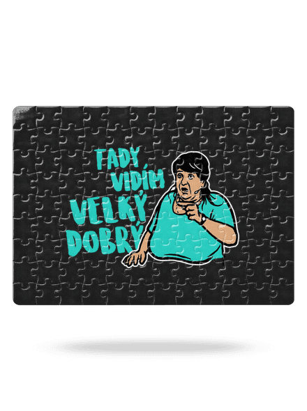 Velký dobrý puzzle White