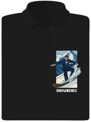 Snowbenec a snowbenka pánská polokošile Black