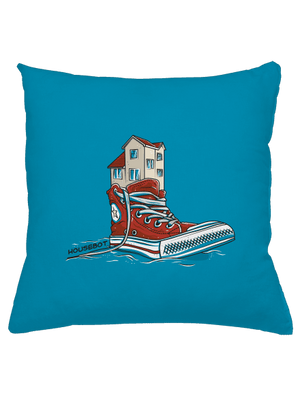 Housebot polštář Blue Turquoise