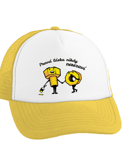Pravá láska kšiltovka truckerka Sunflower cap
